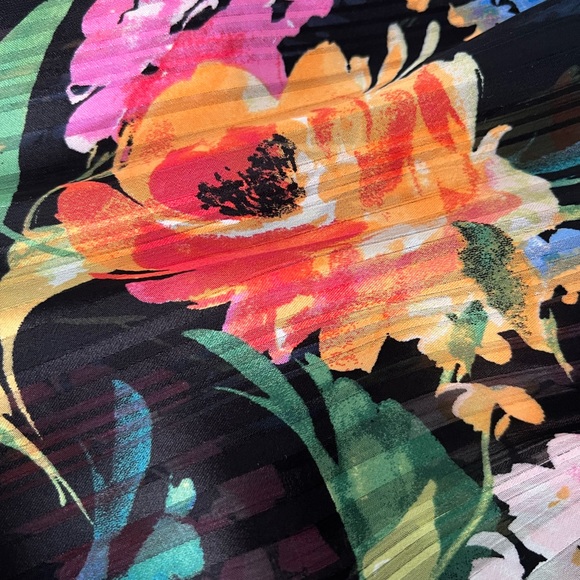 Sam Edelman Floral tiered maxi with high neck- worn once! In perfect condition - Picture 6 of 8